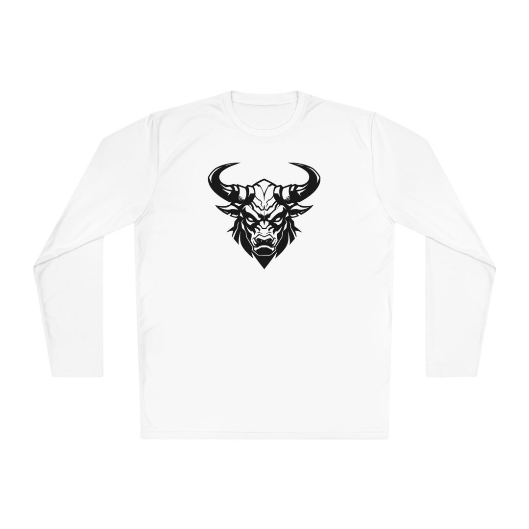 100% Cotton Long Sleeve Tee | Minimalism-Bull-008