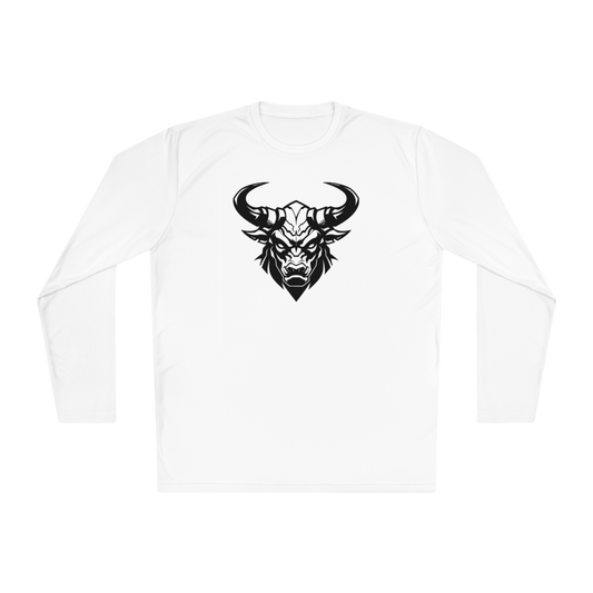 100% Cotton Long Sleeve Tee | Minimalism-Bull-008