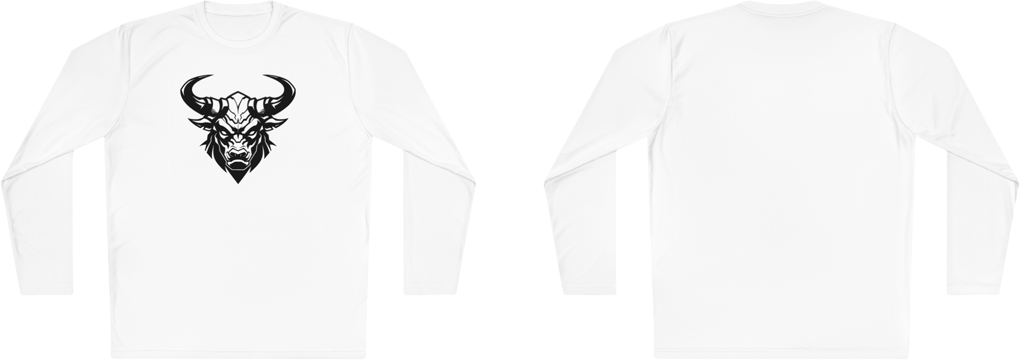 100%纯棉长袖T恤 | Minimalism-Bull-008 
