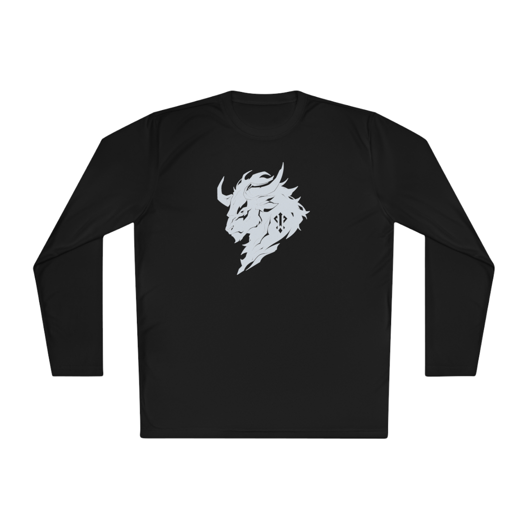 100% Cotton Long Sleeve Tee | Minimalism-Bull-009