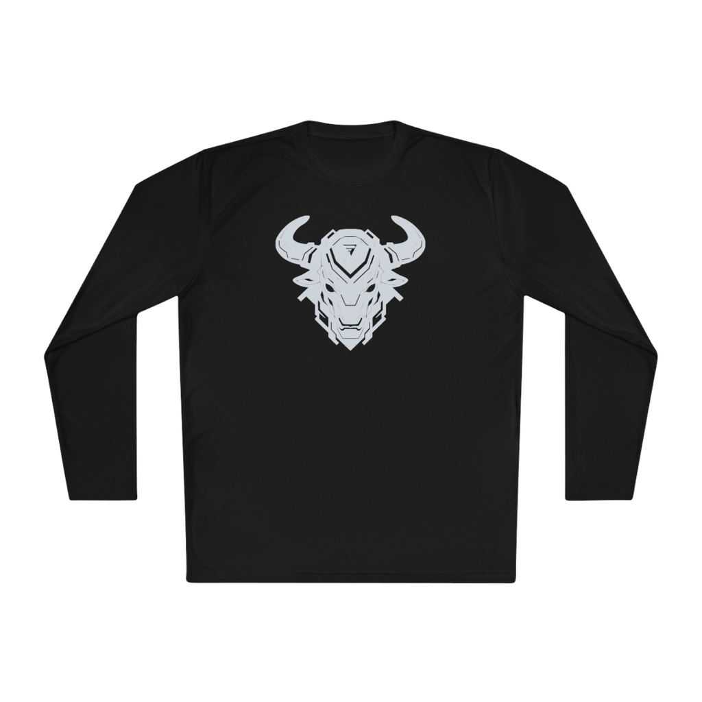 100% Cotton Long Sleeve Tee | Minimalism-Bull-010