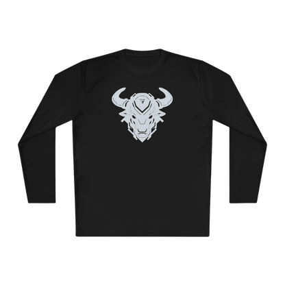 100% Cotton Long Sleeve Tee | Minimalism-Bull-010