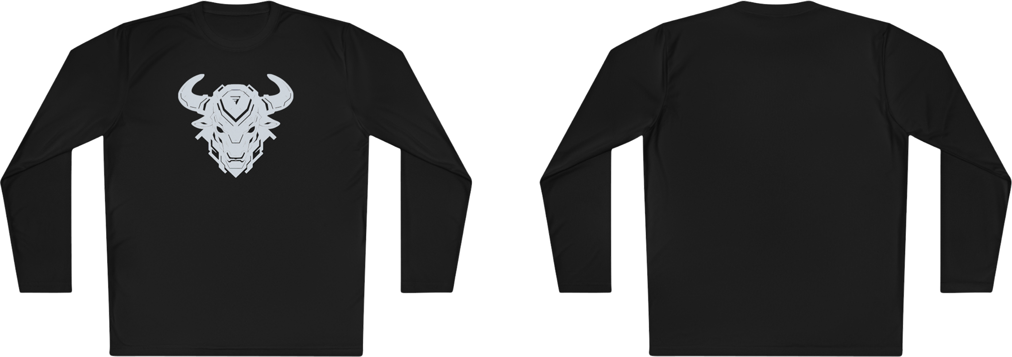 100%纯棉长袖T恤 | Minimalism-Bull-010 