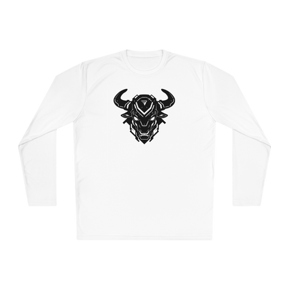 100% Cotton Long Sleeve Tee | Minimalism-Bull-010