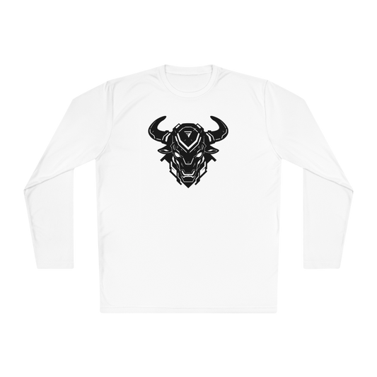 100% Cotton Long Sleeve Tee | Minimalism-Bull-010