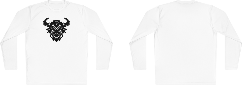 100% Cotton Long Sleeve Tee | Minimalism-Bull-010