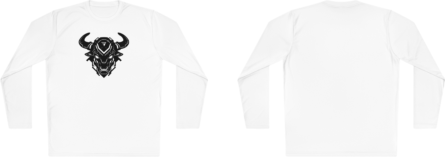 100% Cotton Long Sleeve Tee | Minimalism-Bull-010