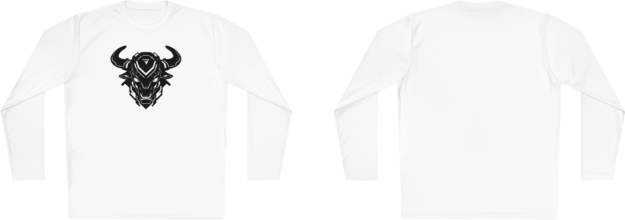 100%纯棉长袖T恤 | Minimalism-Bull-010 