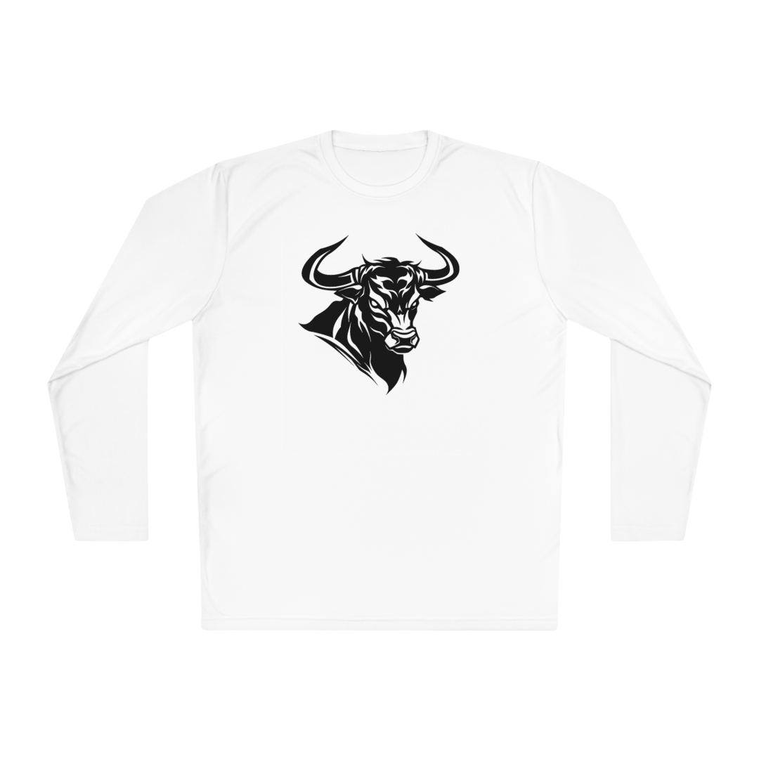 100% Cotton Long Sleeve Tee | Minimalism-Bull-011