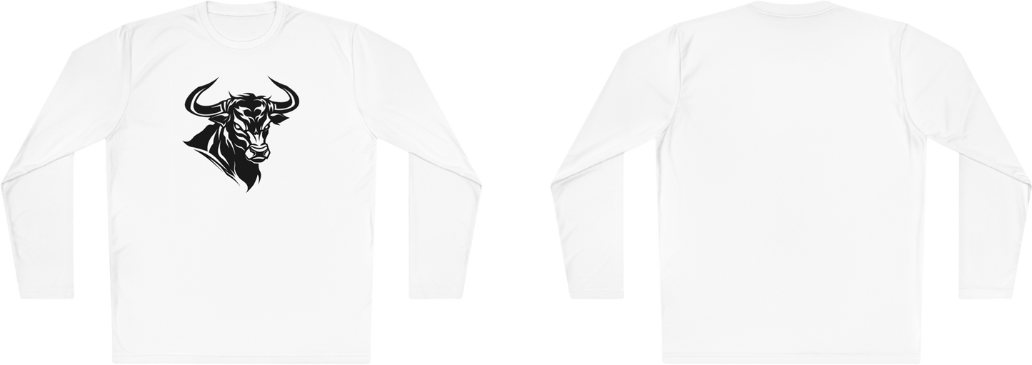 100% Cotton Long Sleeve Tee | Minimalism-Bull-011