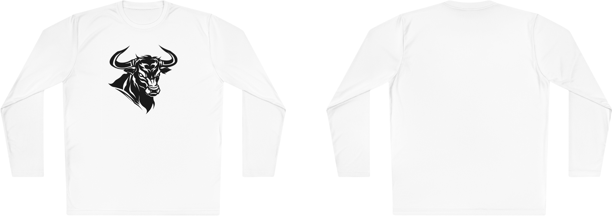 100%纯棉长袖T恤 | Minimalism-Bull-011 