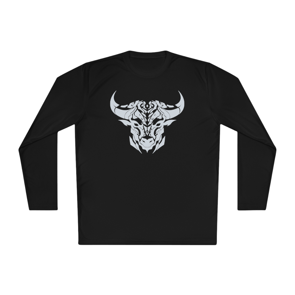 100% Cotton Long Sleeve Tee | Minimalism-Bull-012