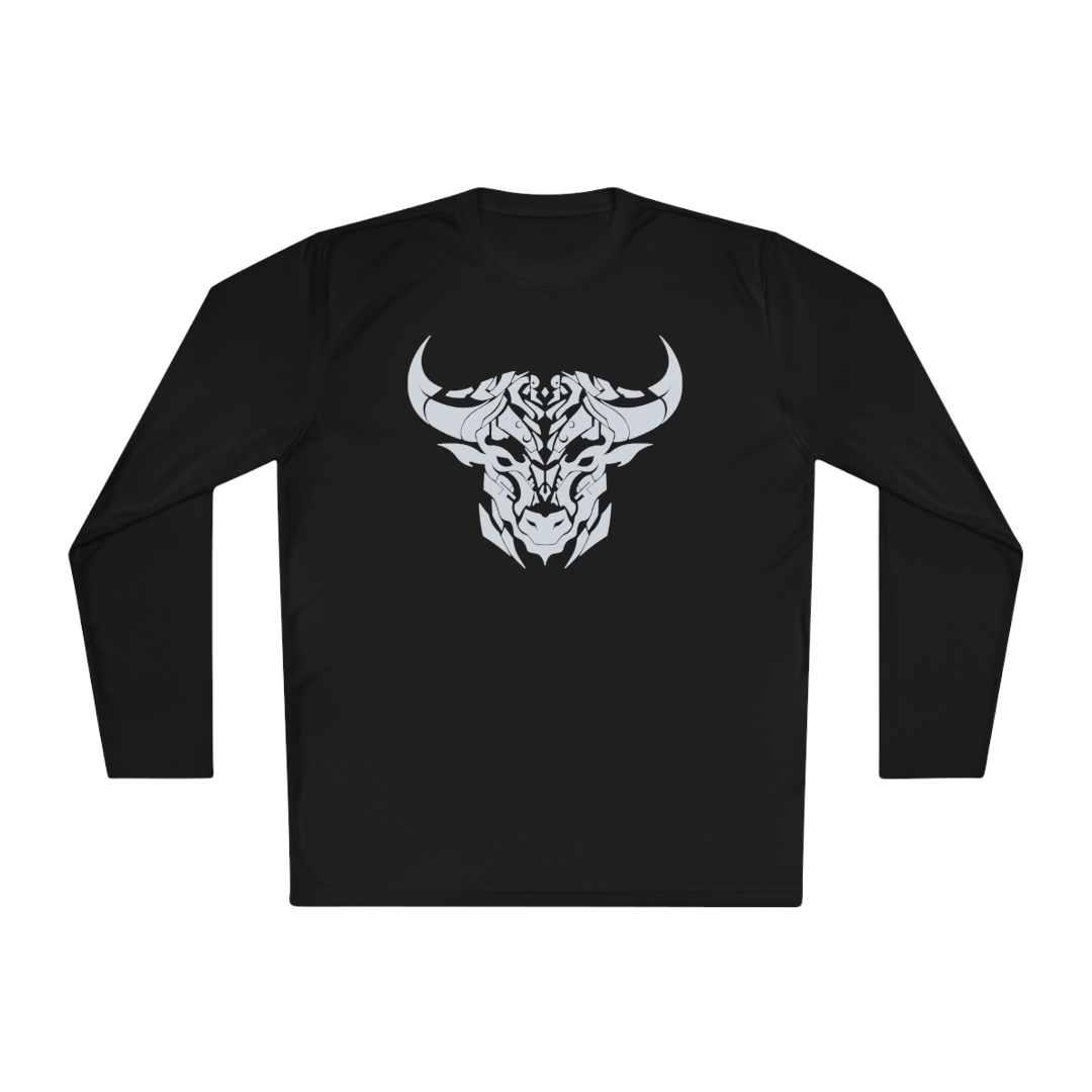 100% Cotton Long Sleeve Tee | Minimalism-Bull-012