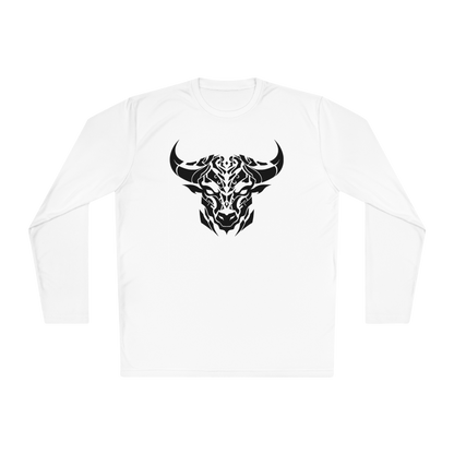 100% Cotton Long Sleeve Tee | Minimalism-Bull-012