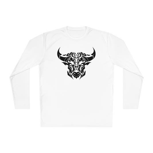 100% Cotton Long Sleeve Tee | Minimalism-Bull-012