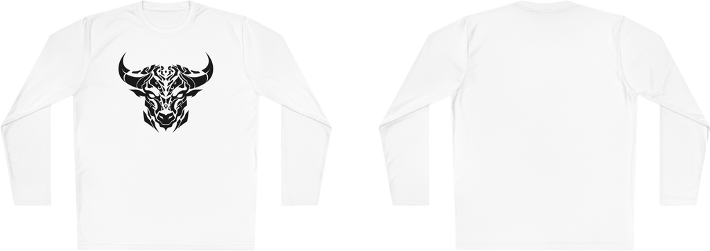 100% Cotton Long Sleeve Tee | Minimalism-Bull-012