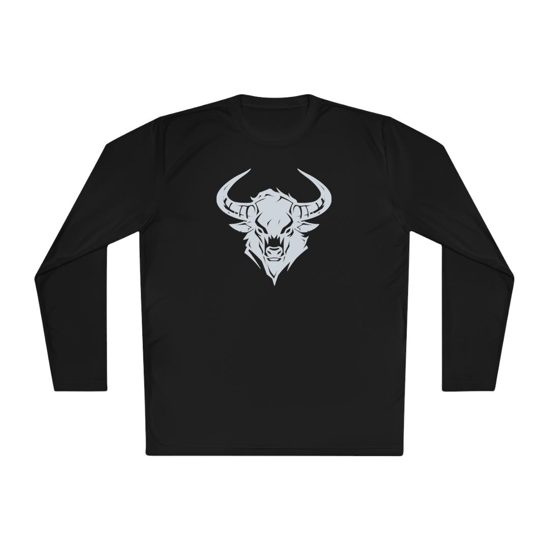 100% Cotton Long Sleeve Tee | Minimalism-Bull-013