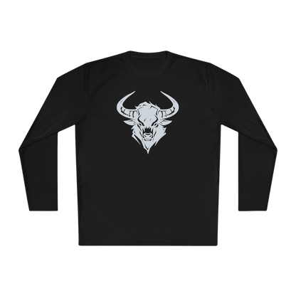 100% Cotton Long Sleeve Tee | Minimalism-Bull-013