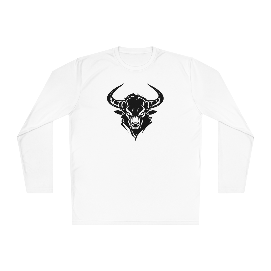 100% Cotton Long Sleeve Tee | Minimalism-Bull-013