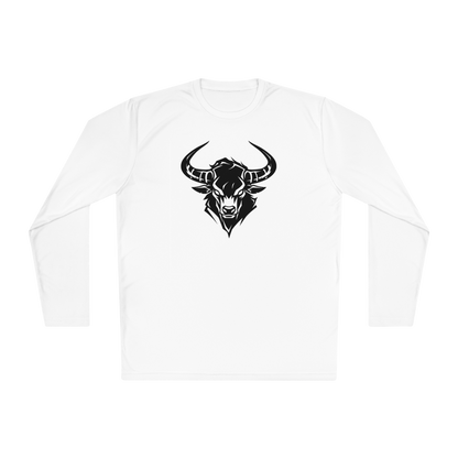 100% Cotton Long Sleeve Tee | Minimalism-Bull-013