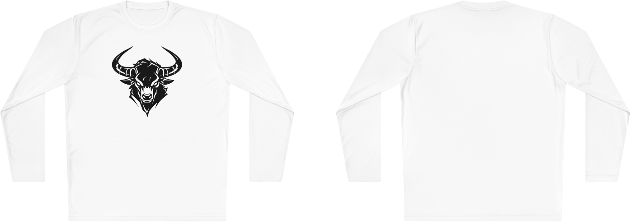 100%纯棉长袖T恤 | Minimalism-Bull-013 