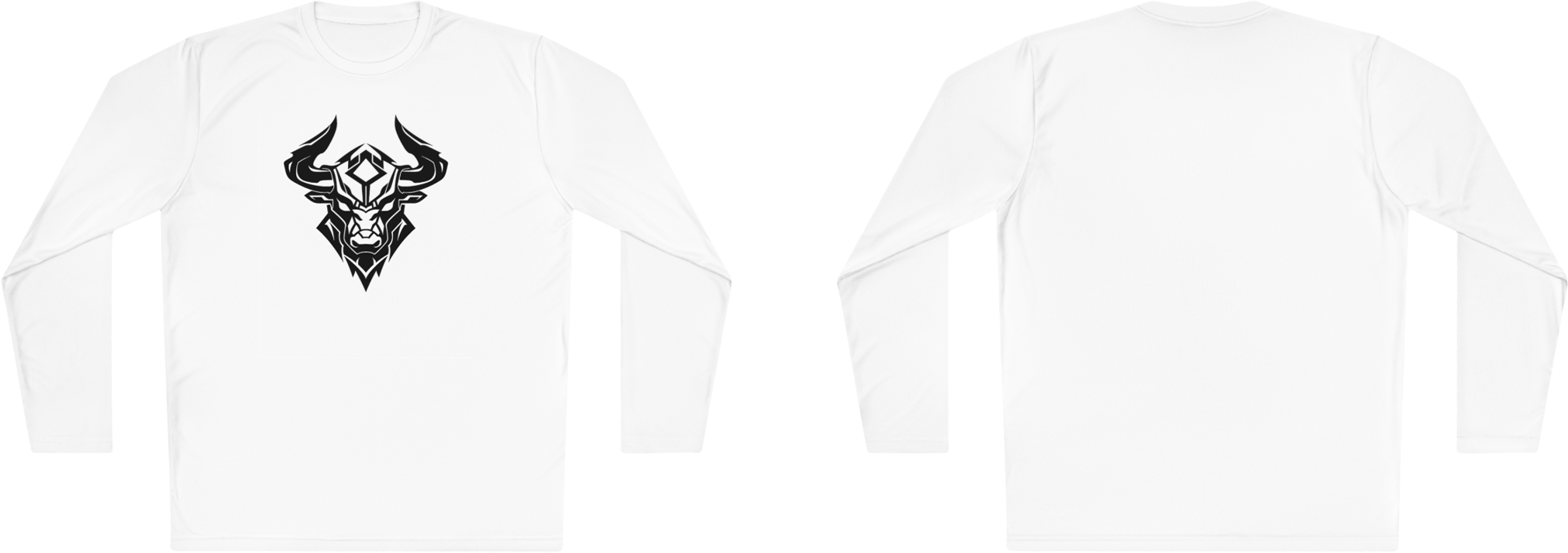 100%纯棉长袖T恤 | Minimalism-Bull-014 