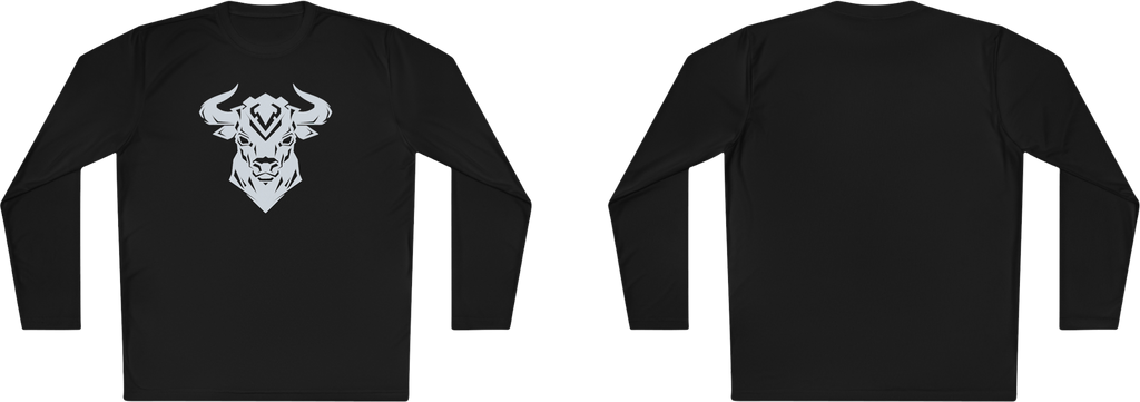 100% Cotton Long Sleeve Tee | Minimalism-Bull-015