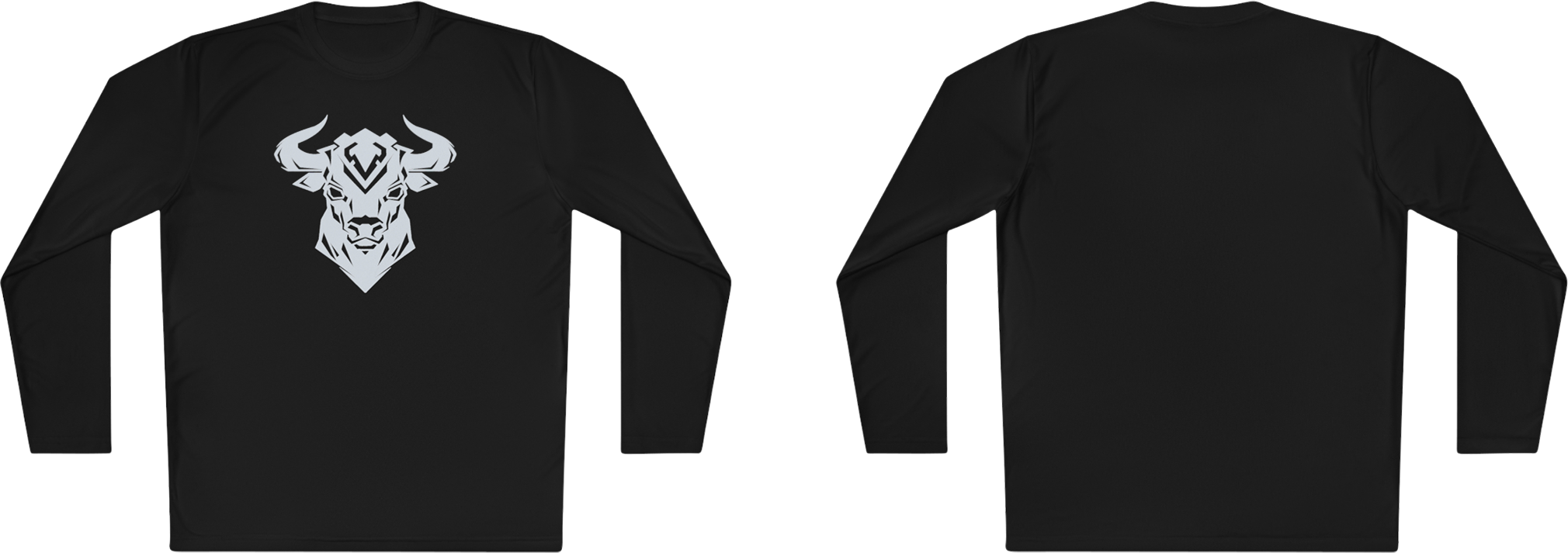 100%纯棉长袖T恤 | Minimalism-Bull-015 