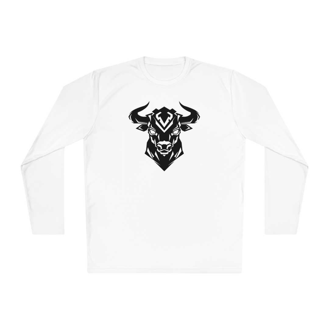 100% Cotton Long Sleeve Tee | Minimalism-Bull-015