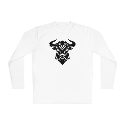 100% Cotton Long Sleeve Tee | Minimalism-Bull-015