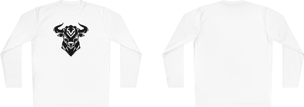100% Cotton Long Sleeve Tee | Minimalism-Bull-015