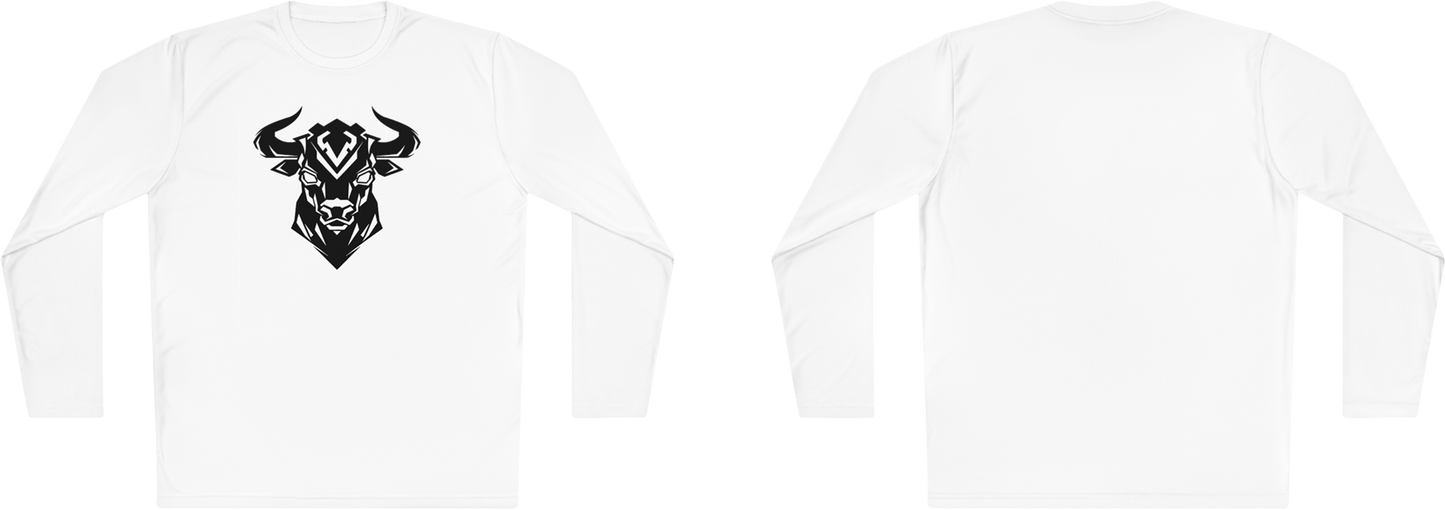 100% Cotton Long Sleeve Tee | Minimalism-Bull-015