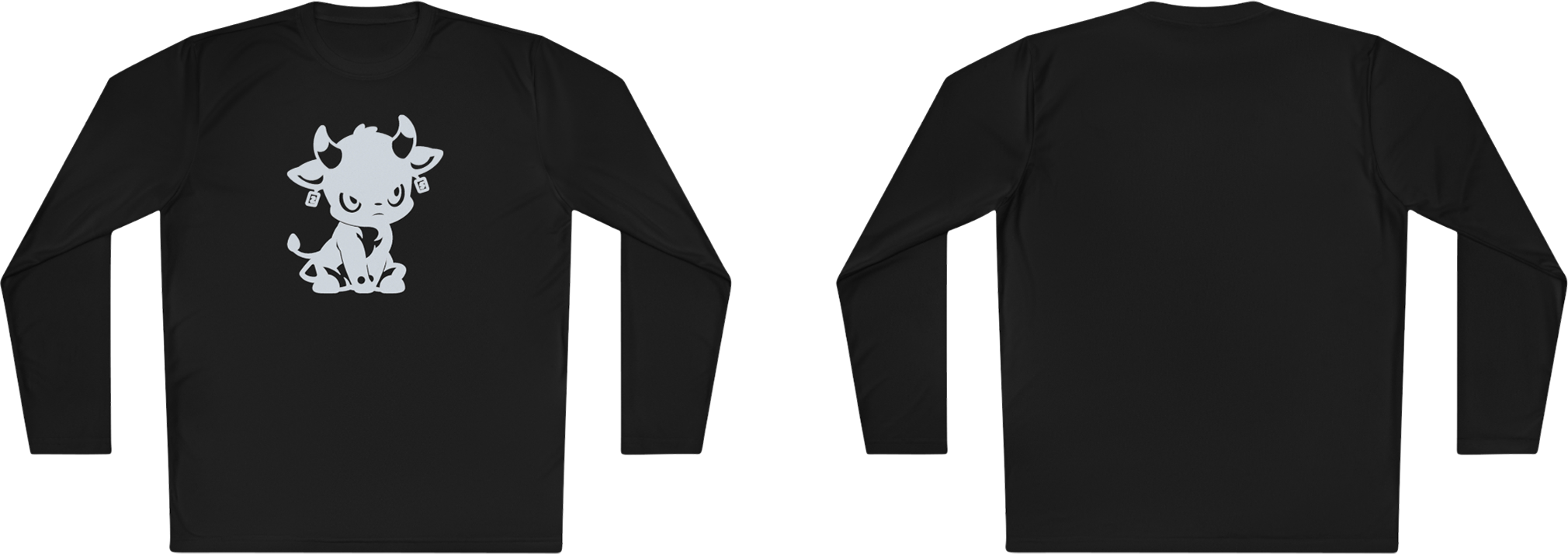 100%纯棉长袖T恤 | Minimalism-Bull-016 