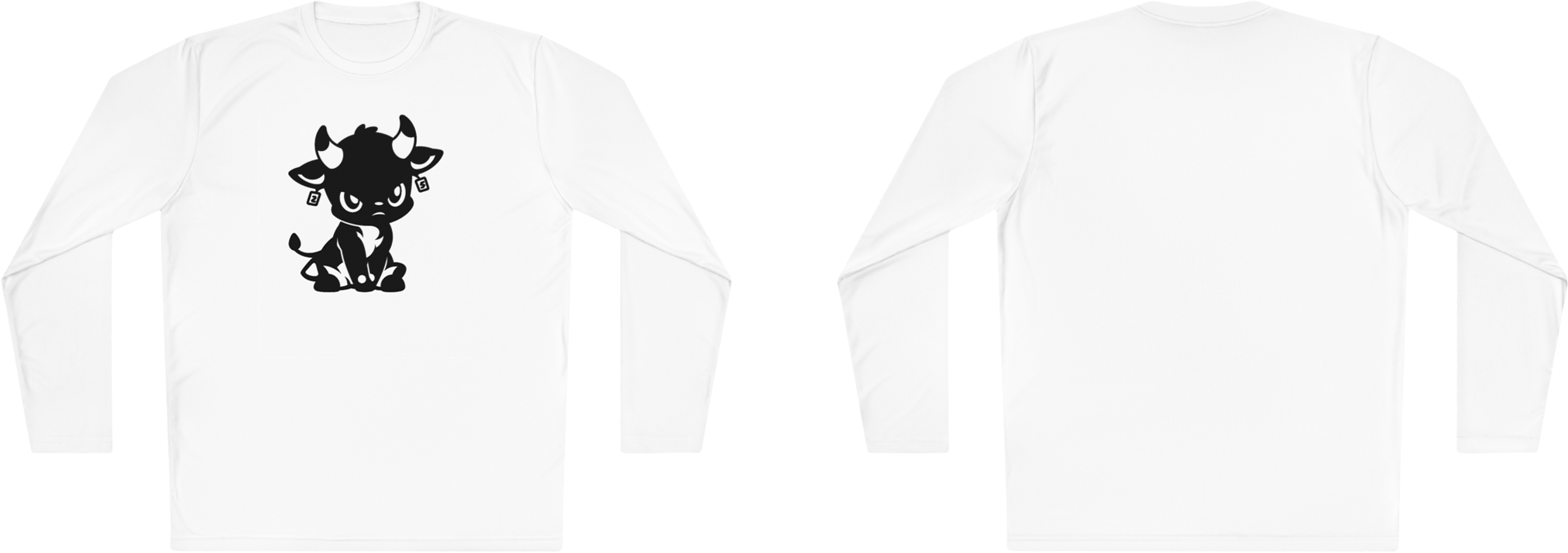 100%纯棉长袖T恤 | Minimalism-Bull-016 