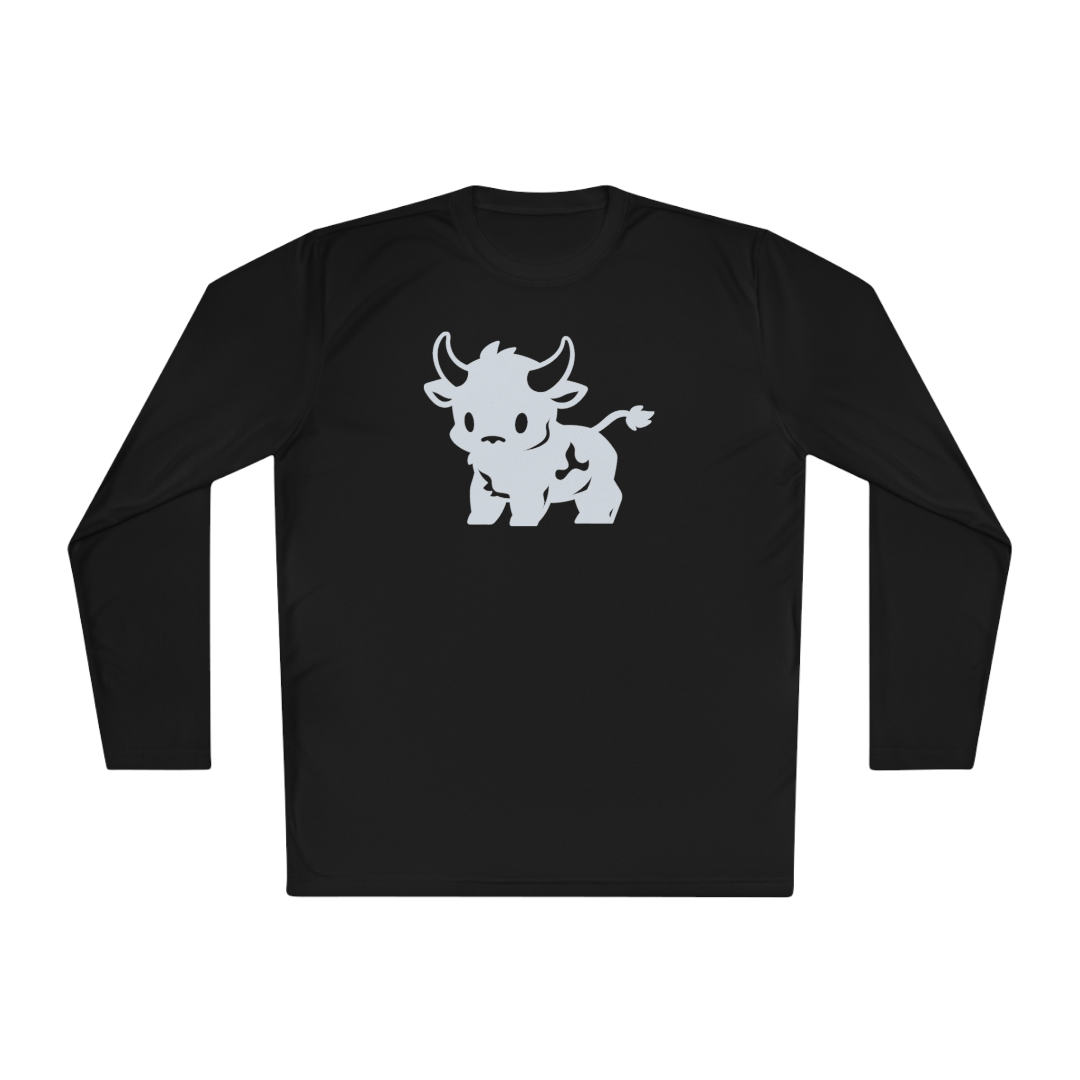 100% Cotton Long Sleeve Tee | Minimalism-Bull-017