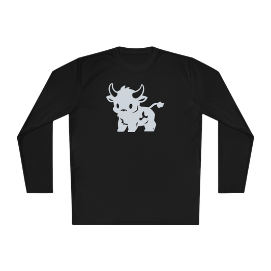 100% Cotton Long Sleeve Tee | Minimalism-Bull-017