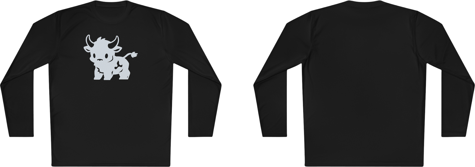 100%纯棉长袖T恤 | Minimalism-Bull-017 