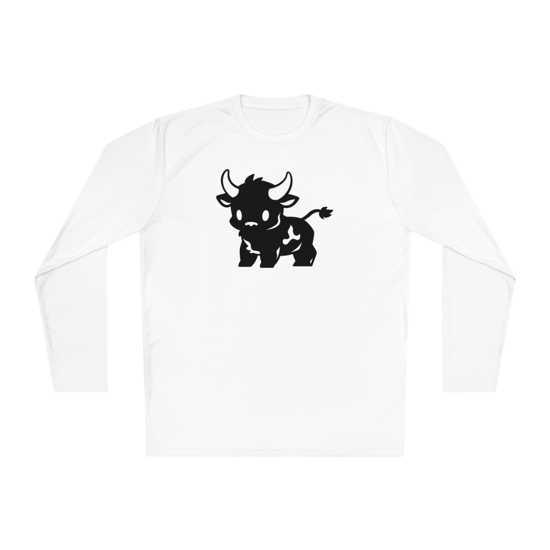 100% Cotton Long Sleeve Tee | Minimalism-Bull-017