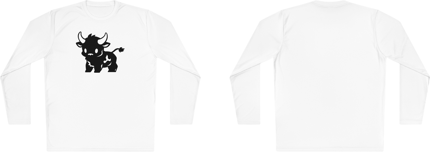 100% Cotton Long Sleeve Tee | Minimalism-Bull-017