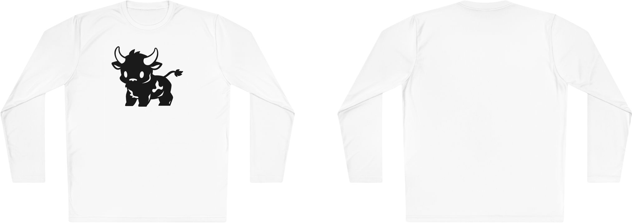 100%纯棉长袖T恤 | Minimalism-Bull-017 