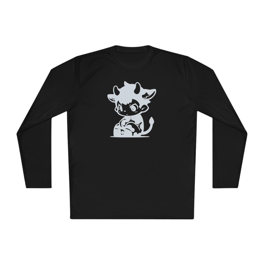 100% Cotton Long Sleeve Tee | Minimalism-Bull-018