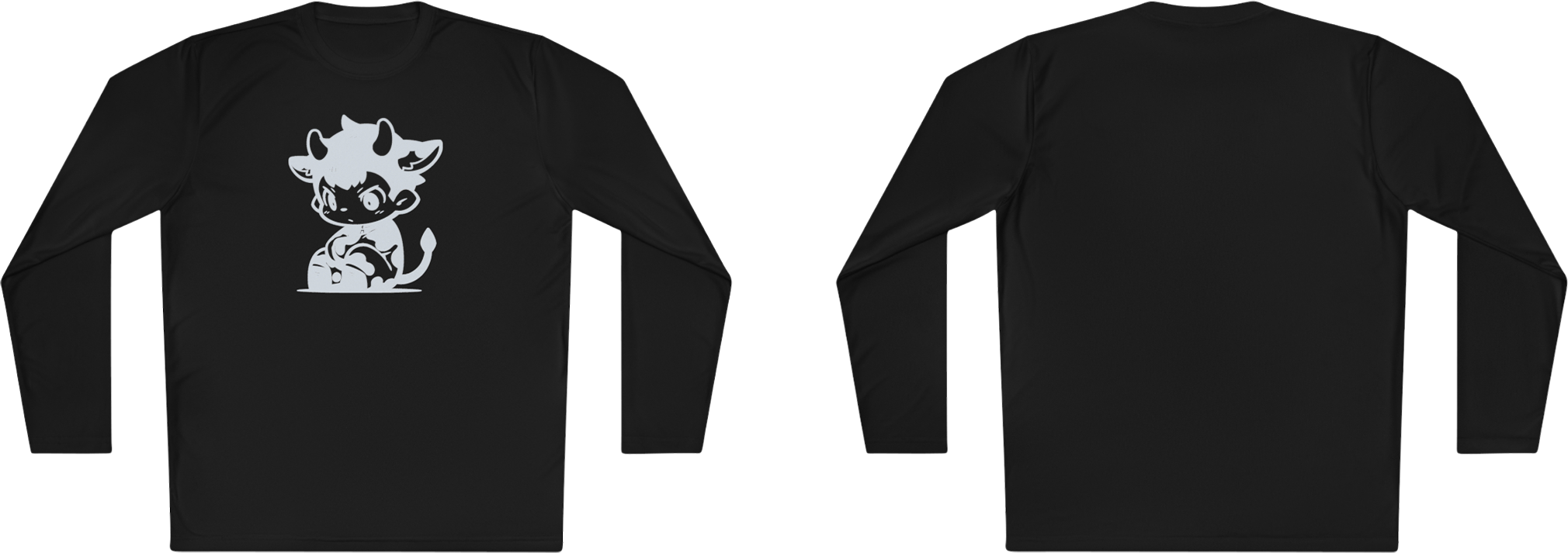 100%纯棉长袖T恤 | Minimalism-Bull-018 