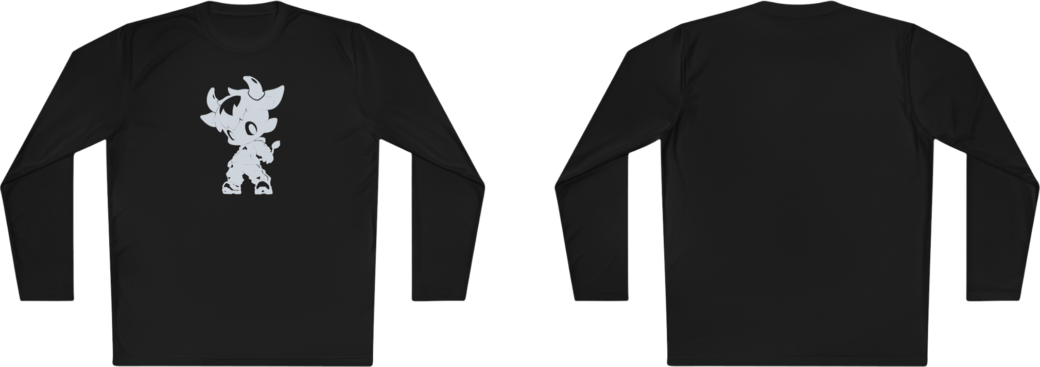 100%纯棉长袖T恤 | Minimalism-Bull-019 
