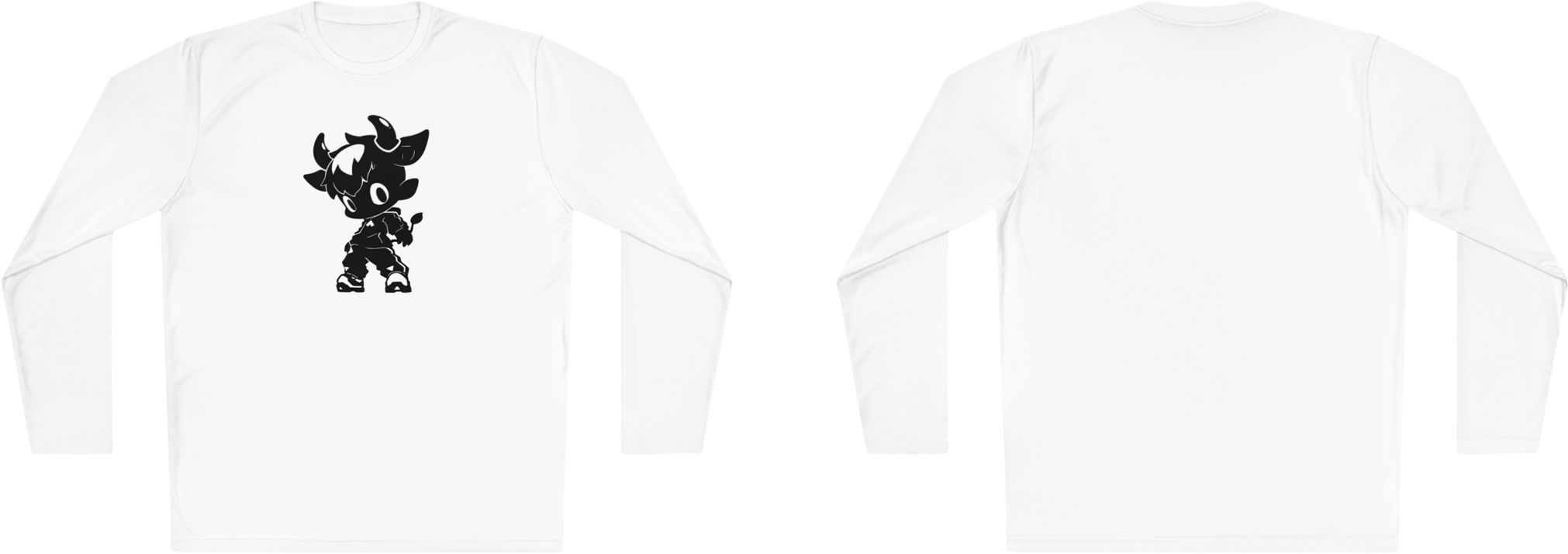 100%纯棉长袖T恤 | Minimalism-Bull-019 