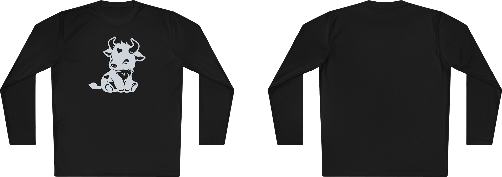 100%纯棉长袖T恤 | Minimalism-Bull-020 