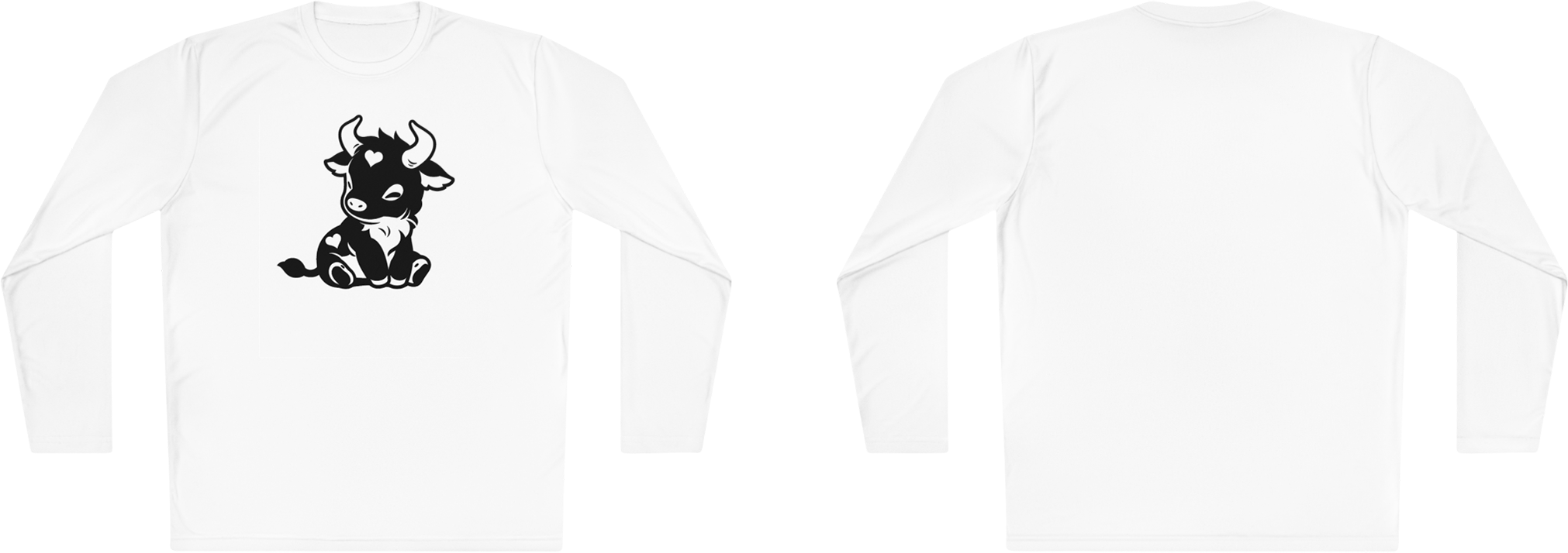 100%纯棉长袖T恤 | Minimalism-Bull-020 