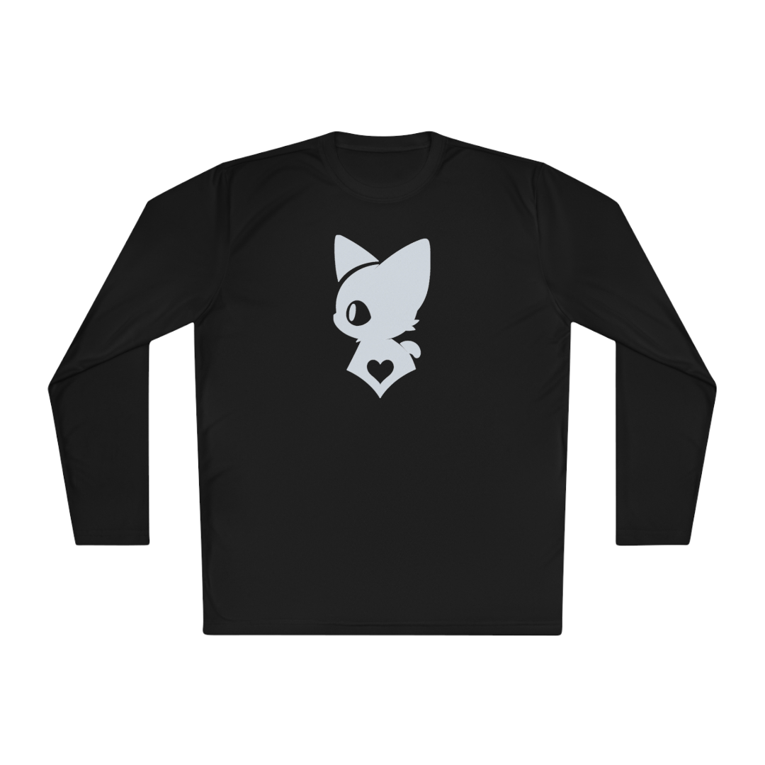 100% Cotton Long Sleeve Tee | Minimalism-Cat-001