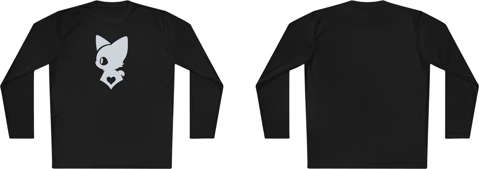 100%纯棉长袖T恤 | Minimalism-Cat-001 