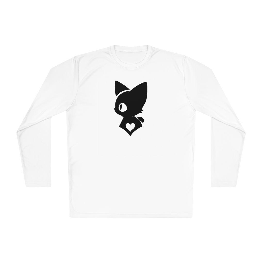 100% Cotton Long Sleeve Tee | Minimalism-Cat-001