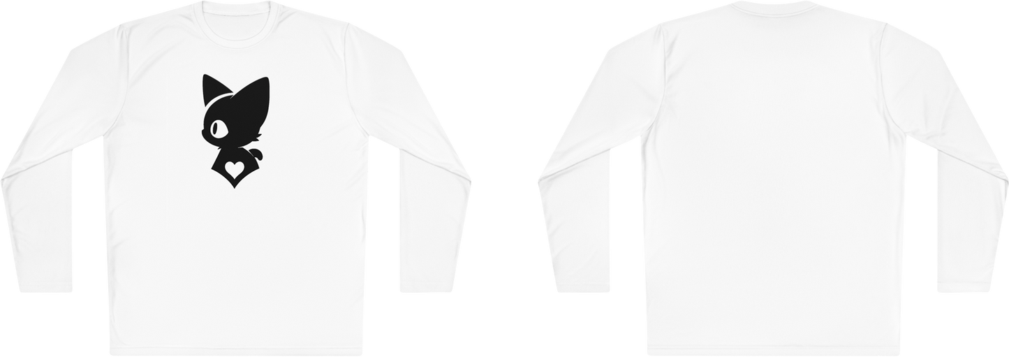 100% Cotton Long Sleeve Tee | Minimalism-Cat-001